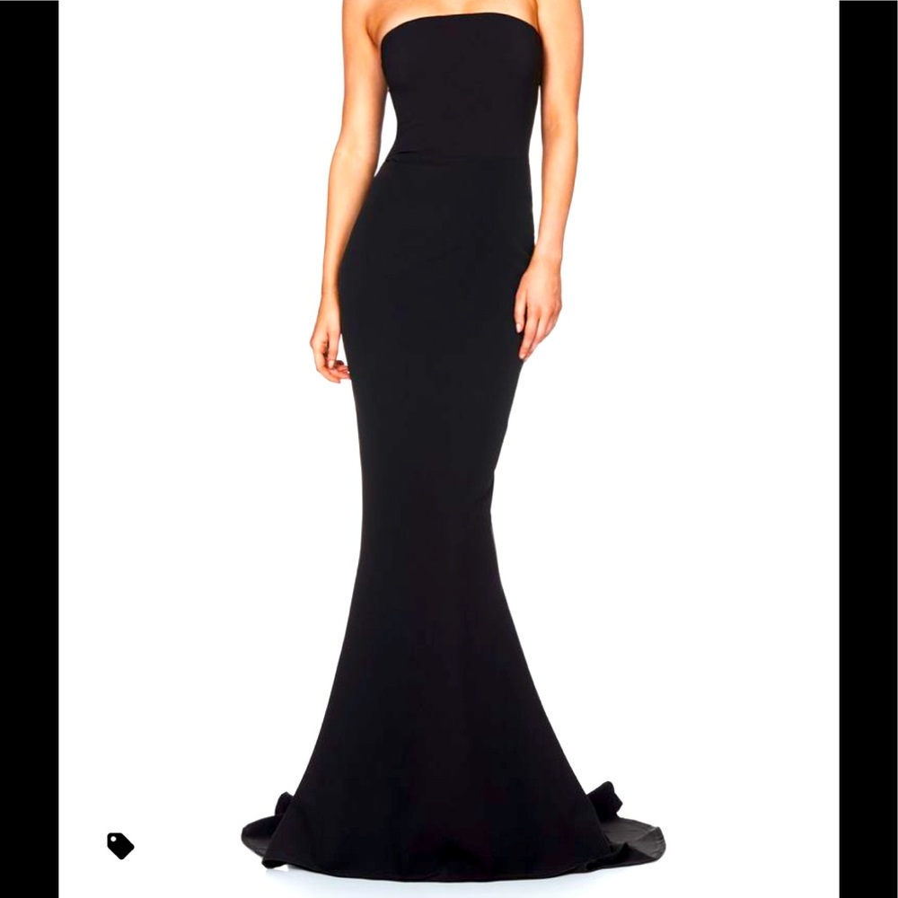 NOOKIE - Black Mermaid Gown
